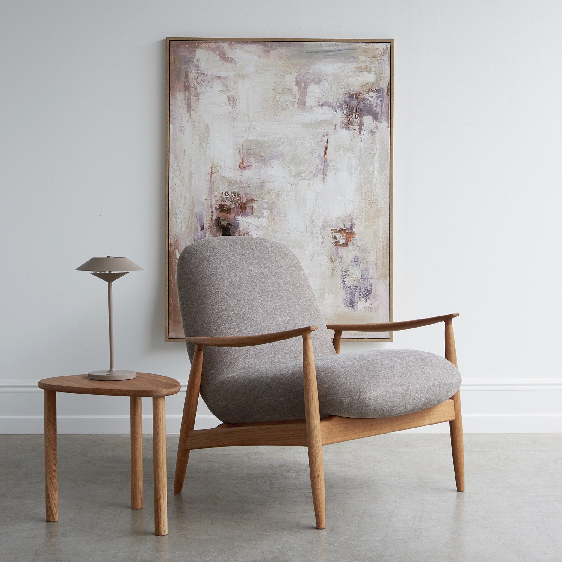 Korobi Loungesessel Hellbraun